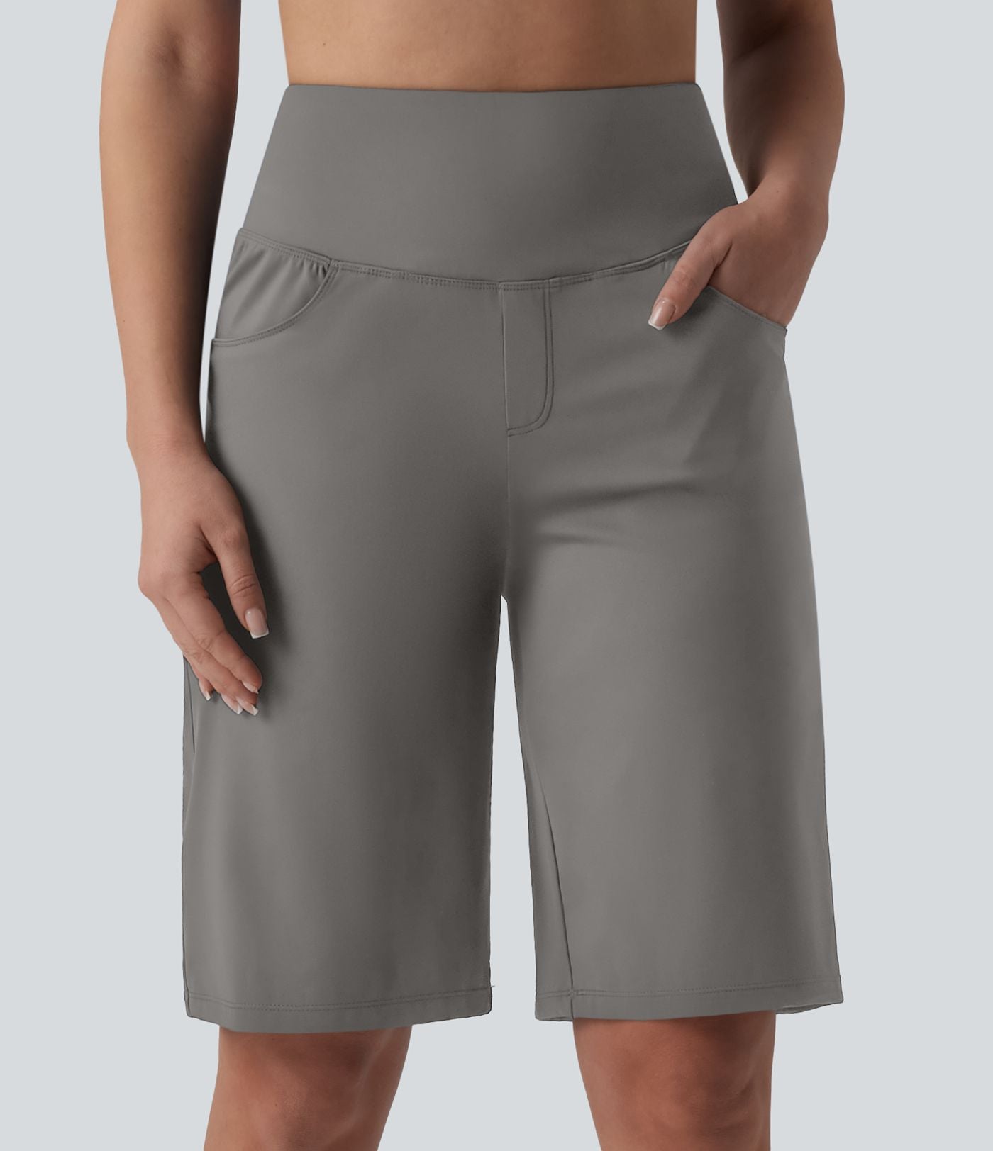 Short de yoga SoftlyZero™ Airy ample gainant taille haute effet frais InstantCool avec poches