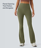 Pantalon de yoga à coupe bootcut gainant galbant taille haute avec effet scrunch et poches Halara UltraSculpt™