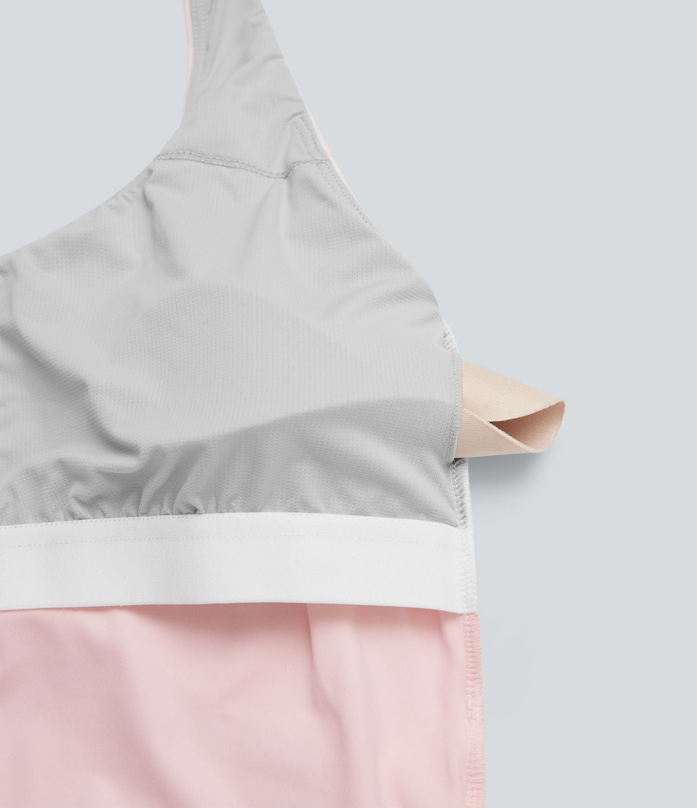 Combinaison de yoga moulante SoftlyZero™ aérée dos-nu dos noué à découpes et fronces