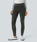 Legging en denim taille haute Halara Flex™ Denim Heat avec poches