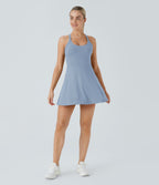 Robe de sport dos nu torsadée A-C