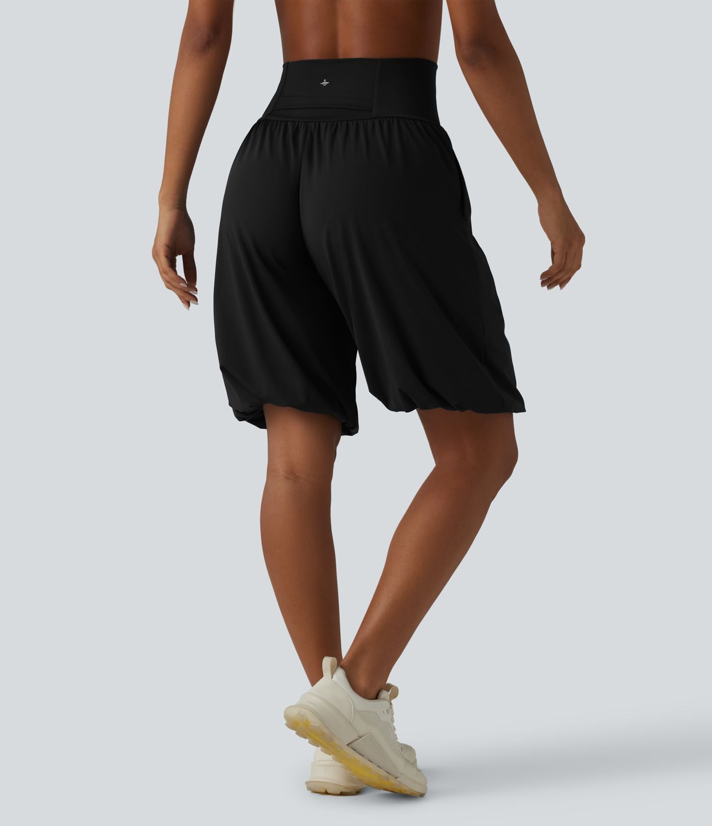 Short ballon de yoga SoftlyZero™ Airy effet frais InstantCool taille très haute avec poches