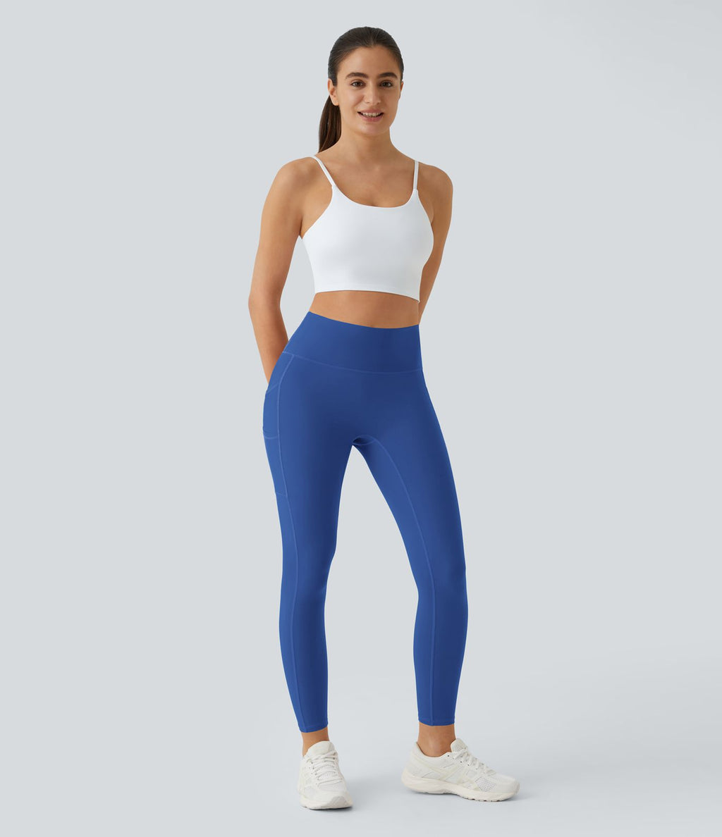 Softlyzero™ Legging Uni Taille Haute Doubles Poches - UPF50+