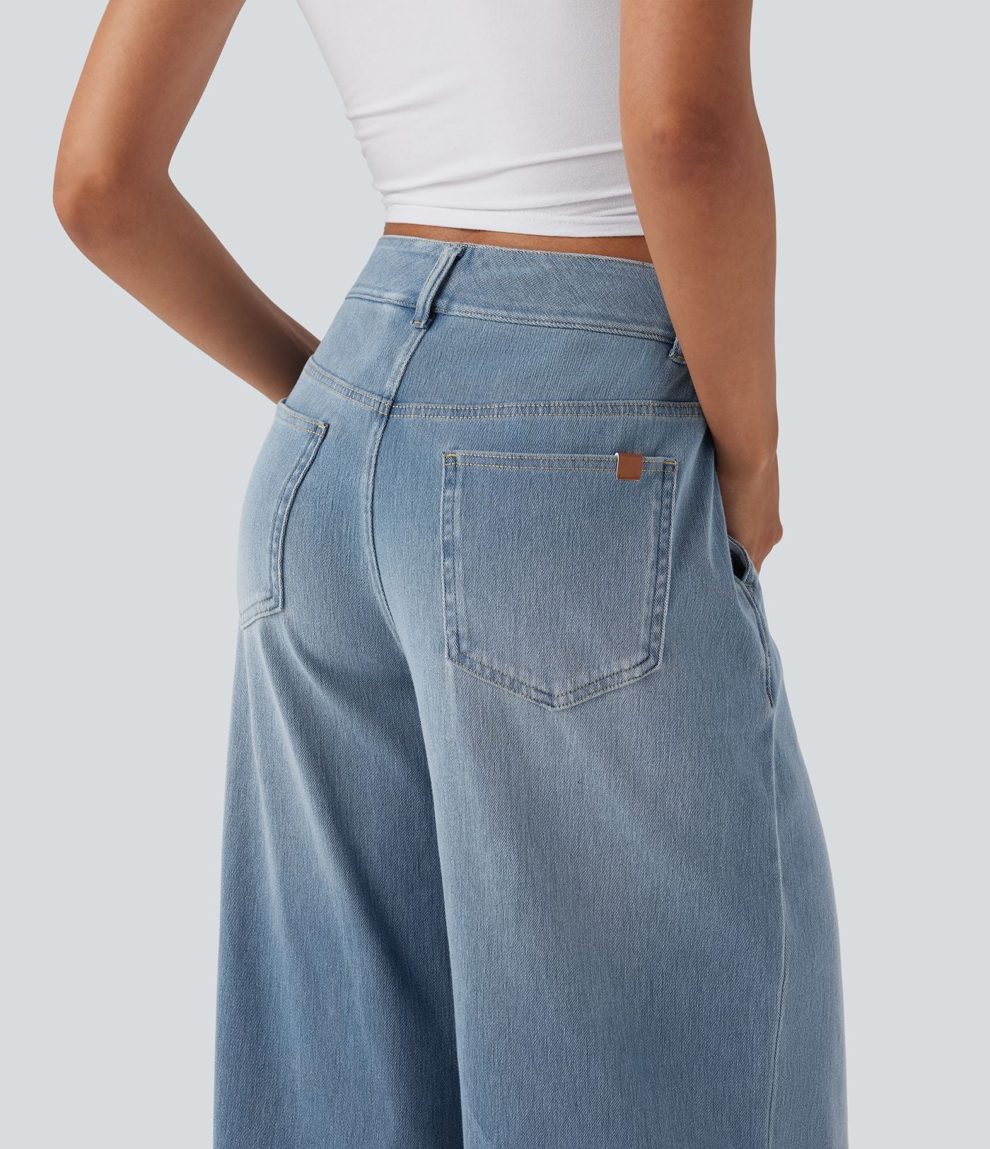 Jean large Halara Flex™ taille mi-haute avec poches