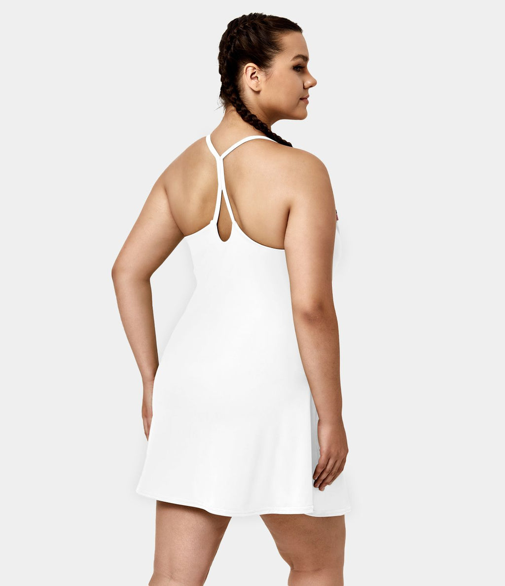 Softlyzero™ Airy Mini Everyday Robe-Euphoria Air Aérée 2 En 1 Dos Nu Avec Poche Latérale Cool Touch Grande Taille