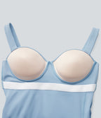 Robe tennis Breezeful™ push-up coques moulées dos nu boucle ajustable lien dos séchage rapide - Easy Peasy