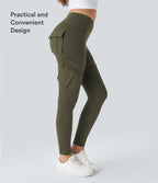 Legging yoga ajusté cargo taille haute DayStretch avec poches