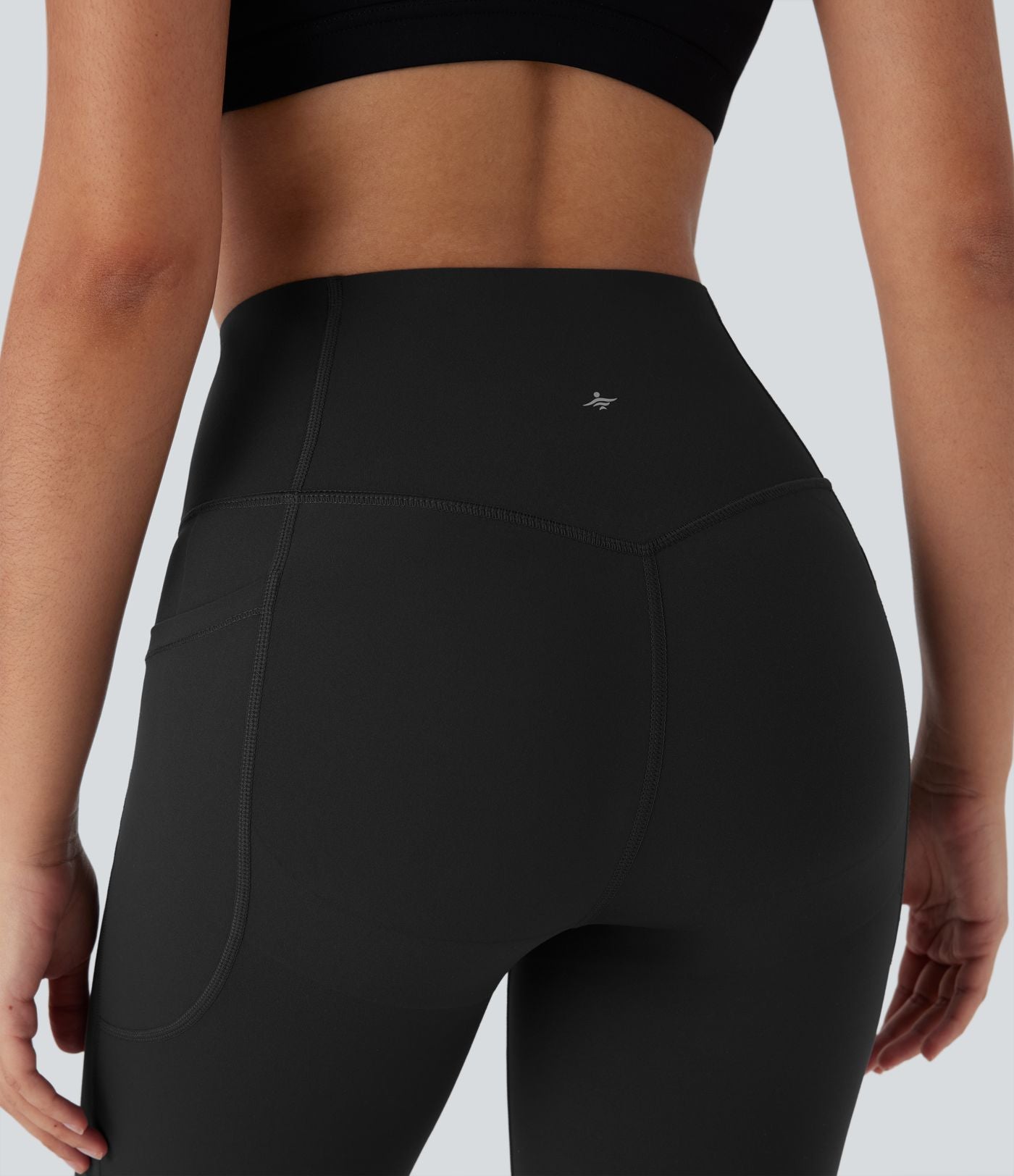 Short cycliste 17,5 cm d'entraînement gainant galbant taille haute avec poches Halara UltraSculpt™