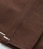Pantalon jogging coton coupe droite taille mi-haute color block avec cordon de serrage et poches