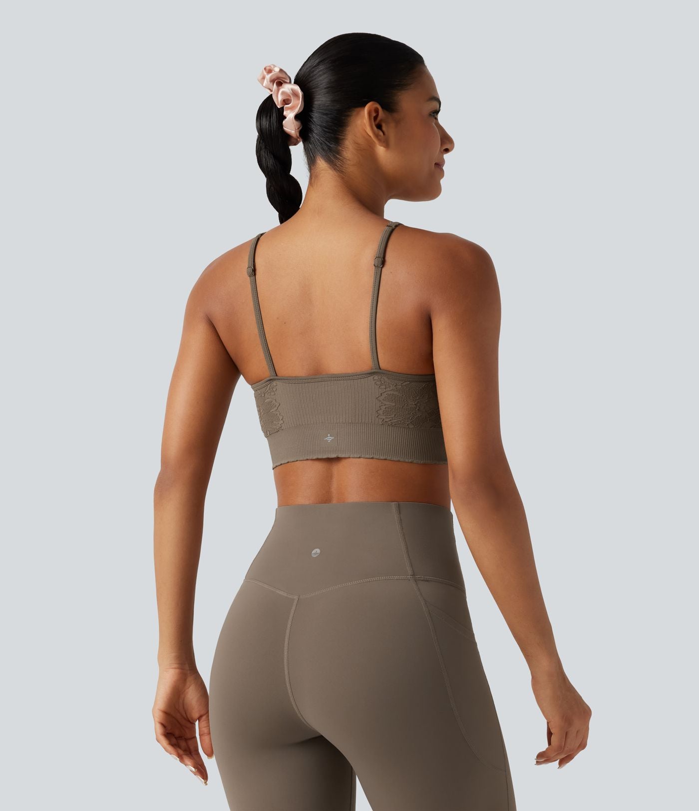 Brassière de sport yoga maintien léger sans couture OneForm Seamless Flow