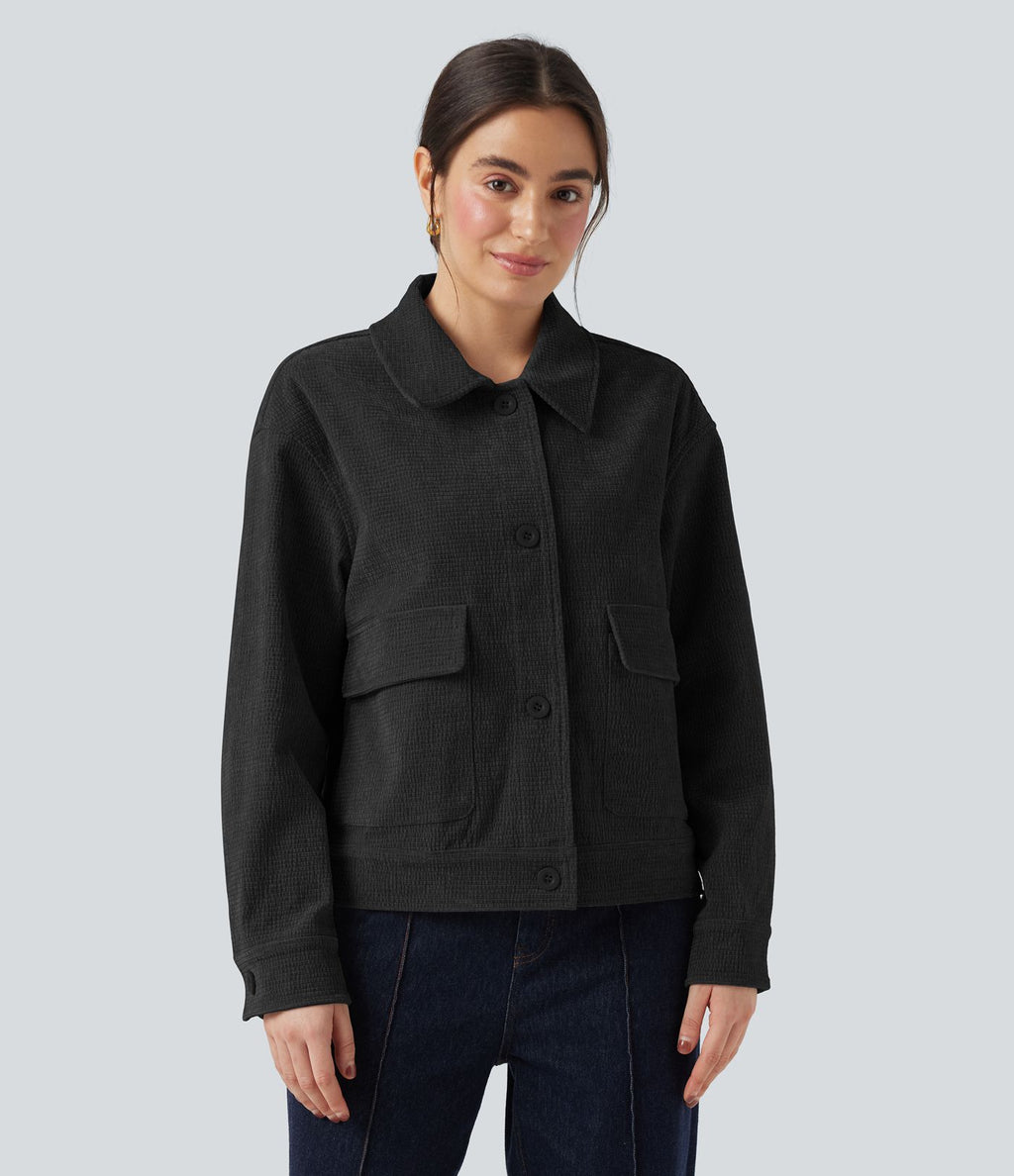 Veste manches longues avec poches