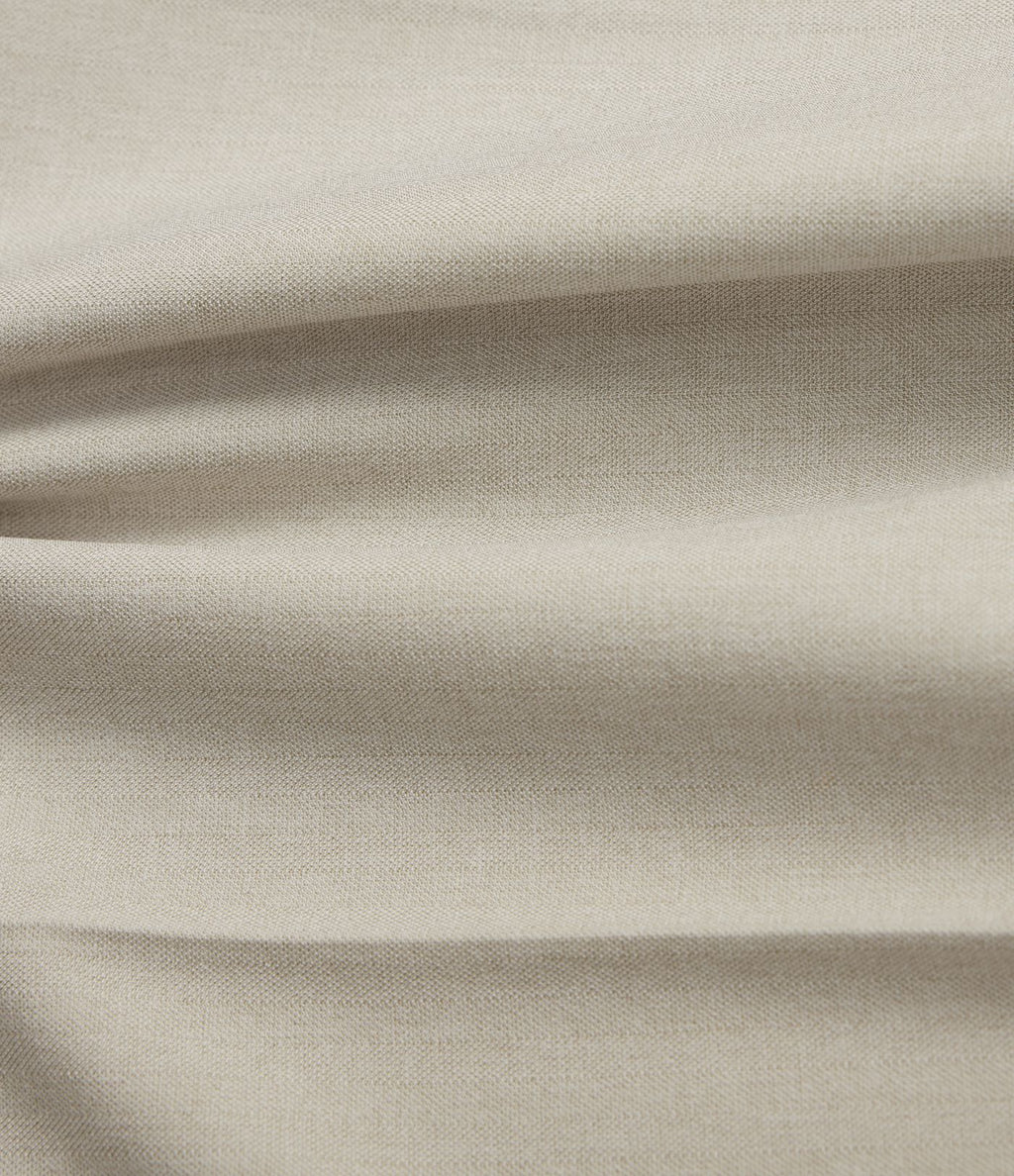 Blazer de travail anti-froissement aspect lin col cranté manches longues avec poches