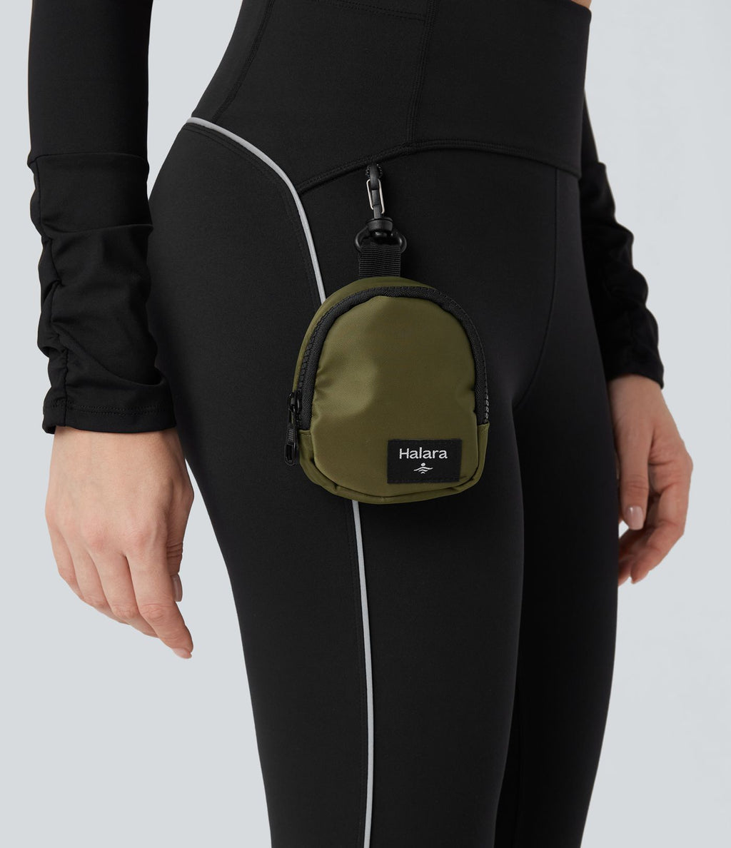 Legging de randonnée gainant taille haute réfléchissant avec poches - UPF50+ SoftlyZero™