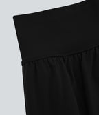 Breezeful™ Pantalon Large Fluide Séchage Rapide Taille Haute Poche Arrière