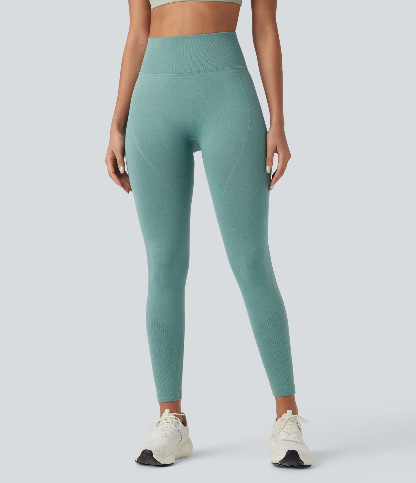Seamless Flow Legging yoga taille haute gainant et sculptant