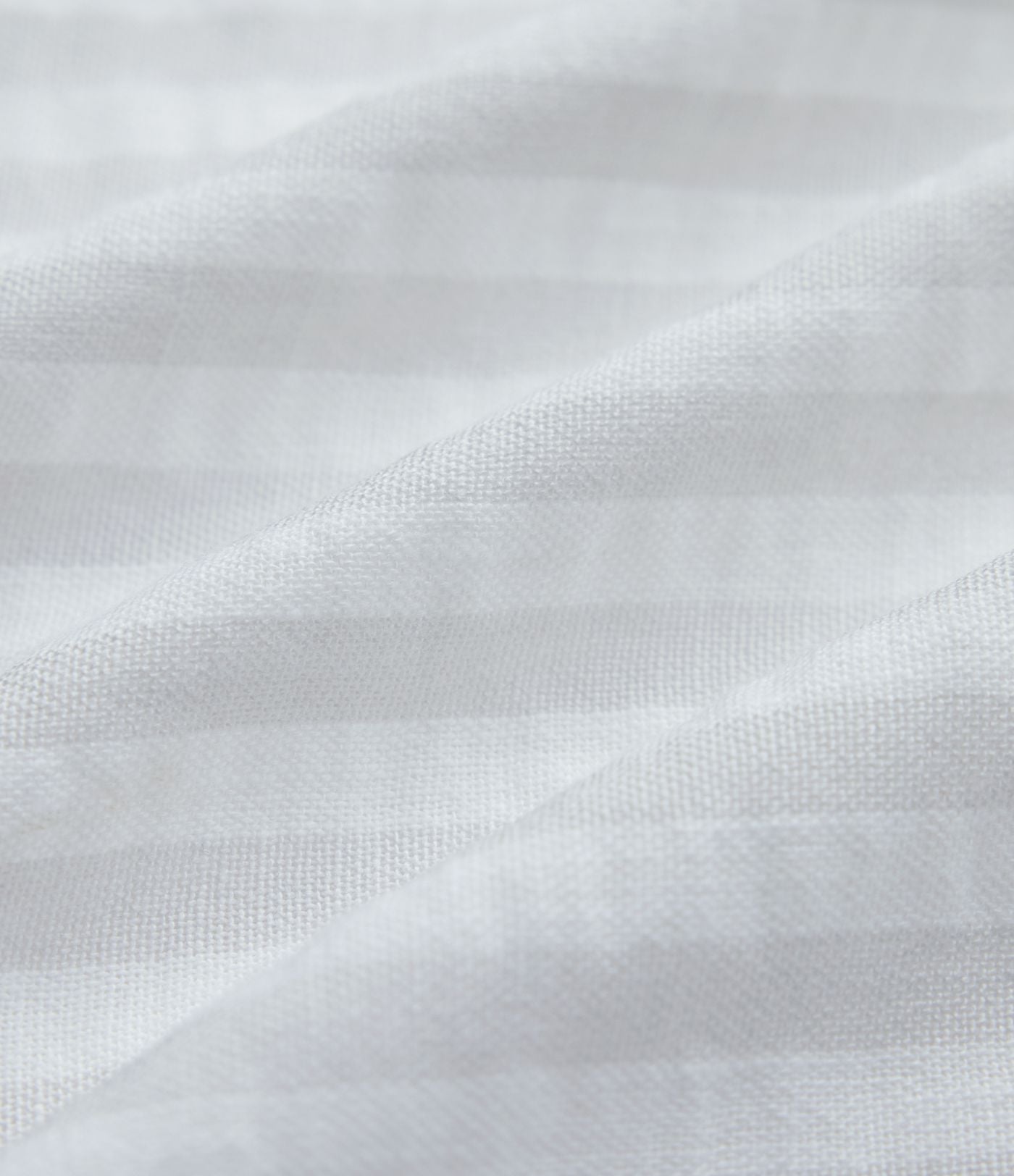 Chemise décontractée rayée col cranté manches longues aspect lin avec poche