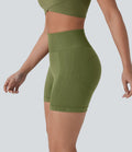 Short cycliste yoga 10 cm taille haute sans couture OneForm Seamless Flow