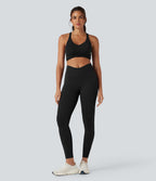 Legging yoga SoftlyZero™ gainant taille haute avec poche - UPF50+