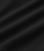 Short ample tailleur mi-taille asymétrique en tissu gaufré 12,5 cm avec poches