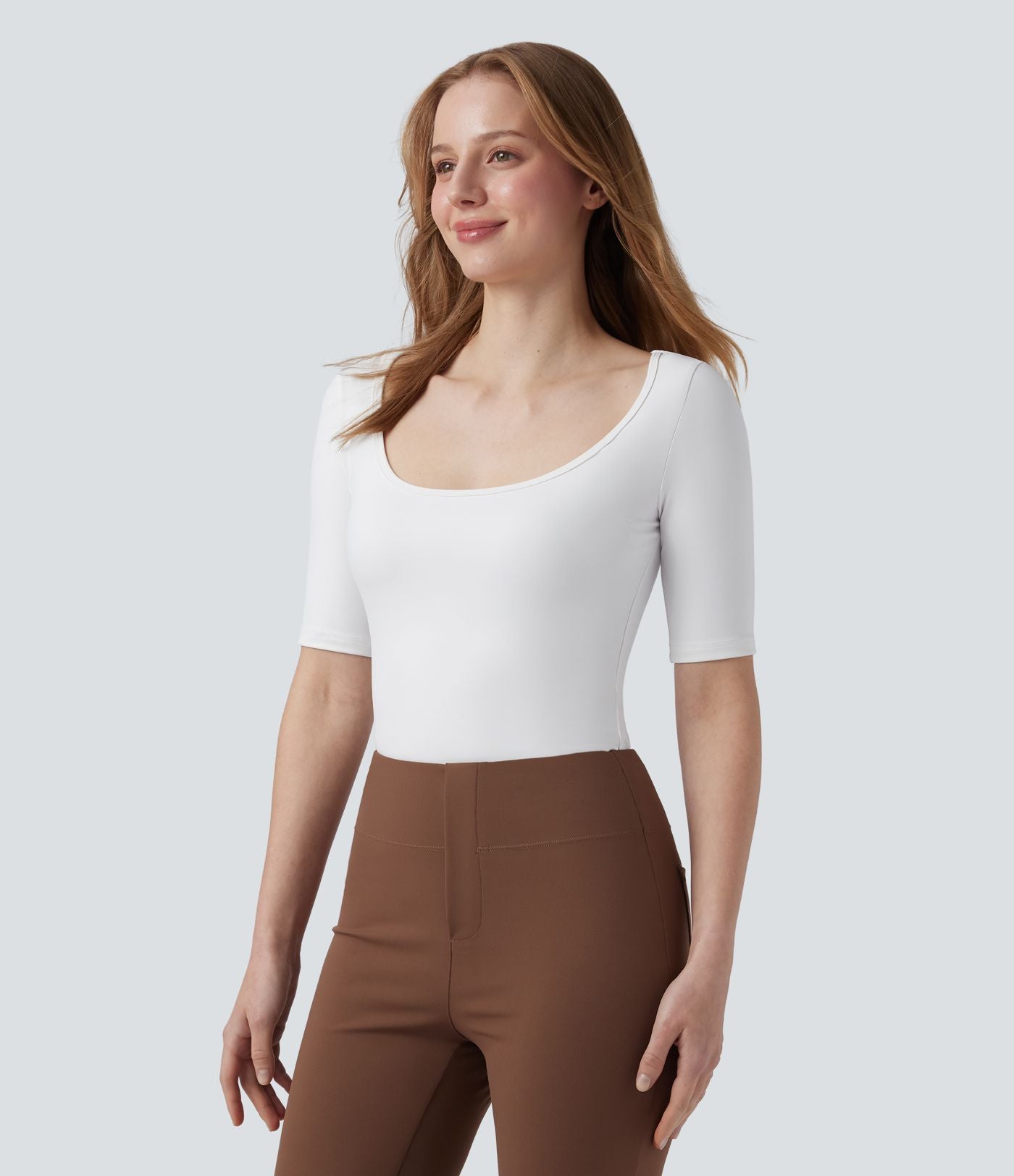 T-shirt de travail SoftlyZero™ Airy encolure arrondie manches courtes effet frais InstantCool