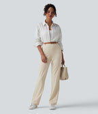 Pantalon tailleur évasé taille haute Halara Flex™ DayStretch