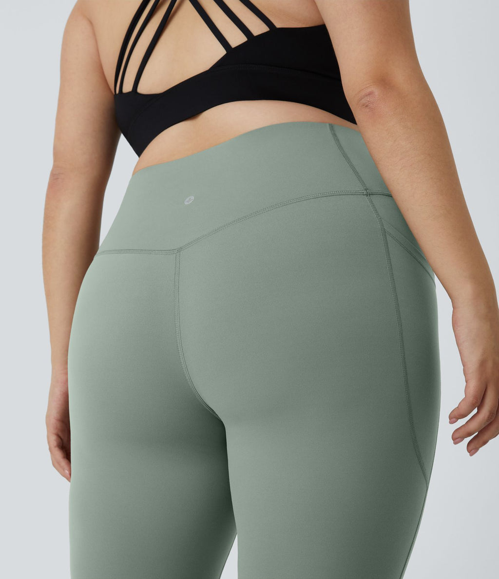 Legging d'entraînement gainant taille haute grande taille avec poches Halara UltraSculpt™