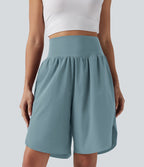 Short resort taille haute gainant séchage rapide avec fentes Breezeful™ et poches