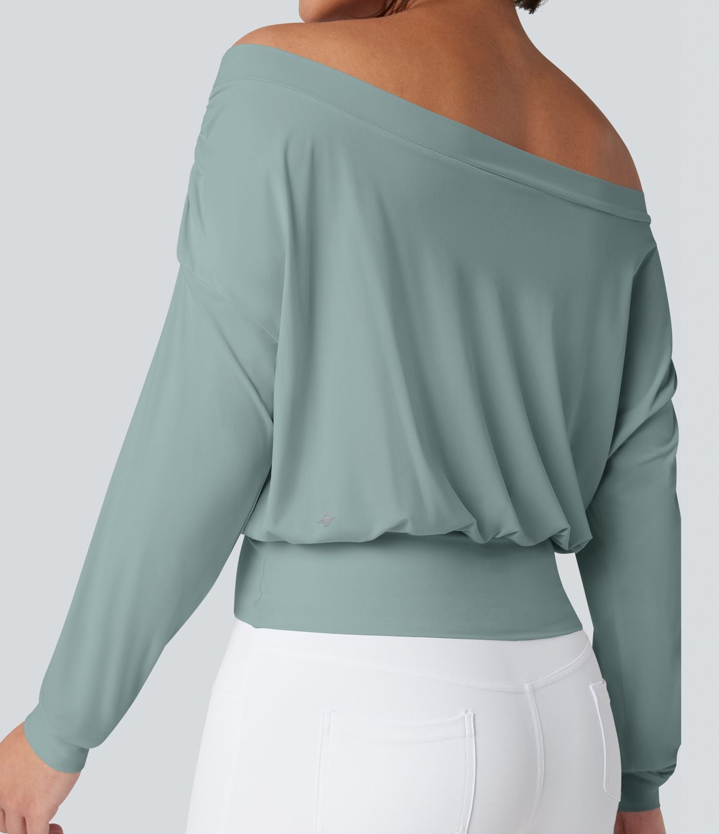 Haut de sport yoga oversize épaules dénudées effet frais InstantCool séchage rapide