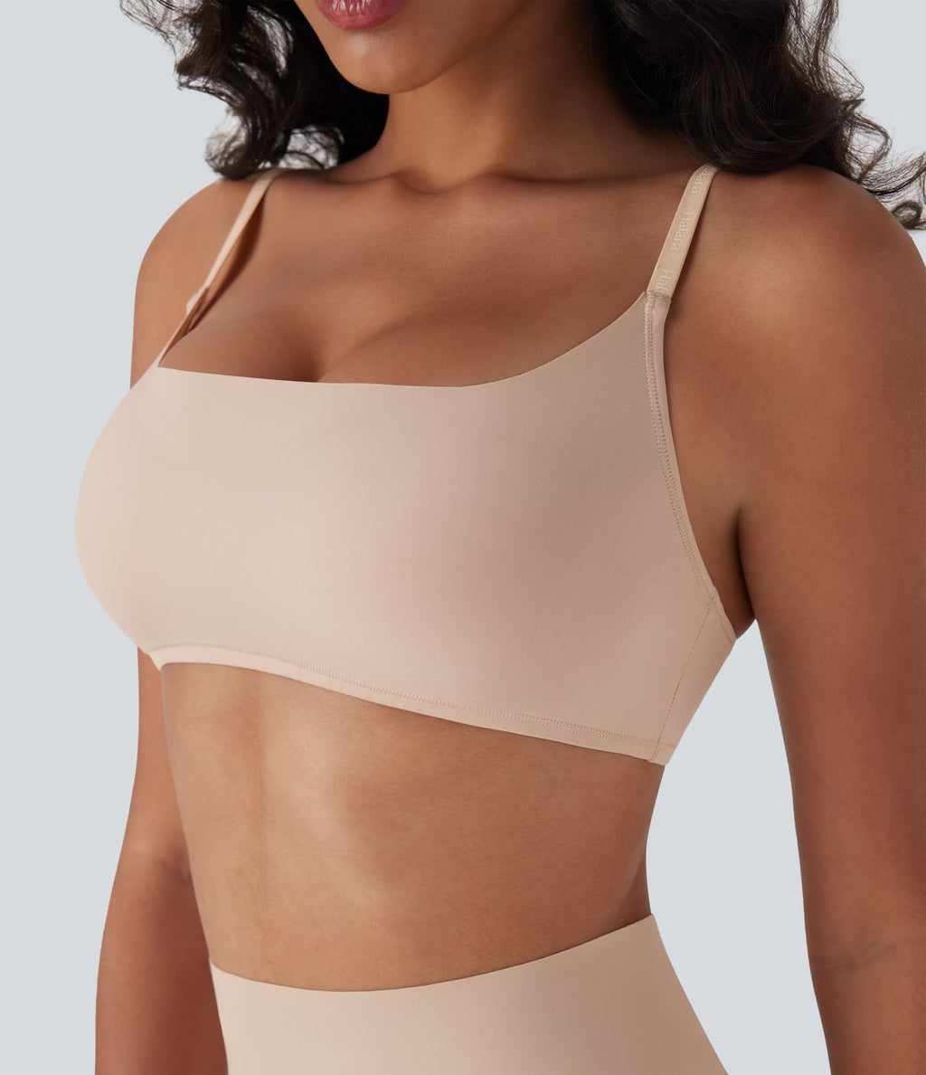 Brassière décontractée à bretelles réglables haute élasticité