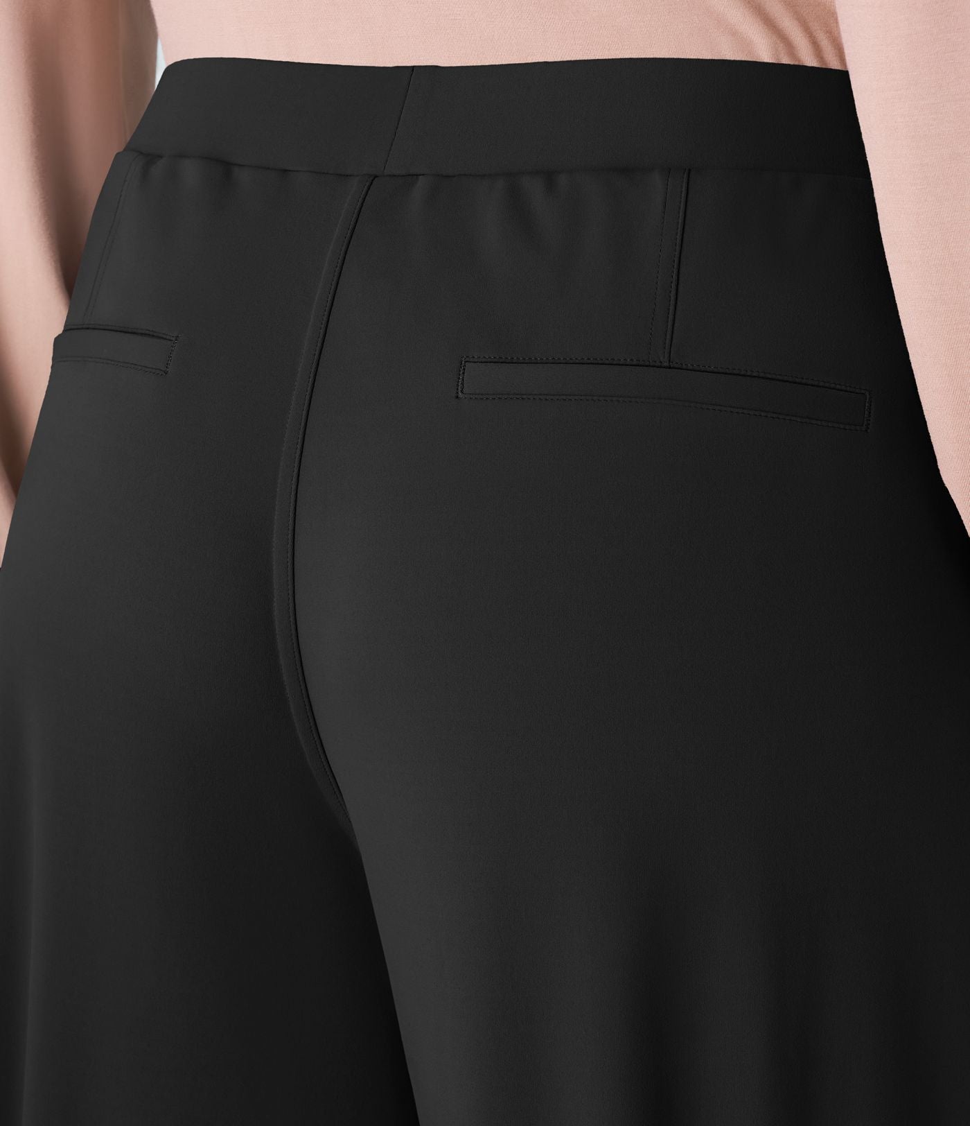 Pantalon de travail grande taille coupe droite taille haute Halara Flex™ DayStretch avec poches