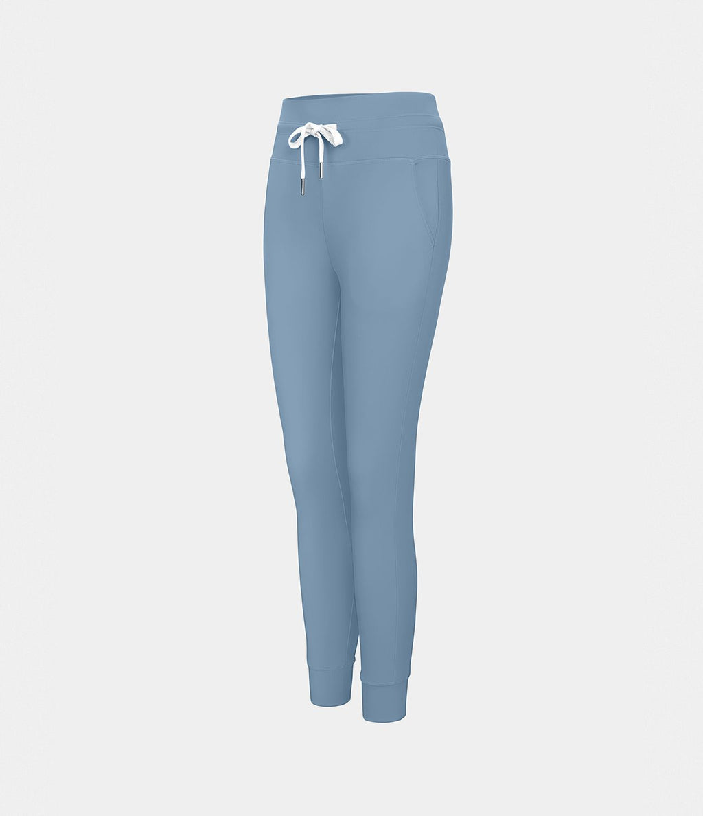 Jogging taille haute Softlyzero™ Plush avec cordon de serrage et poches latérales