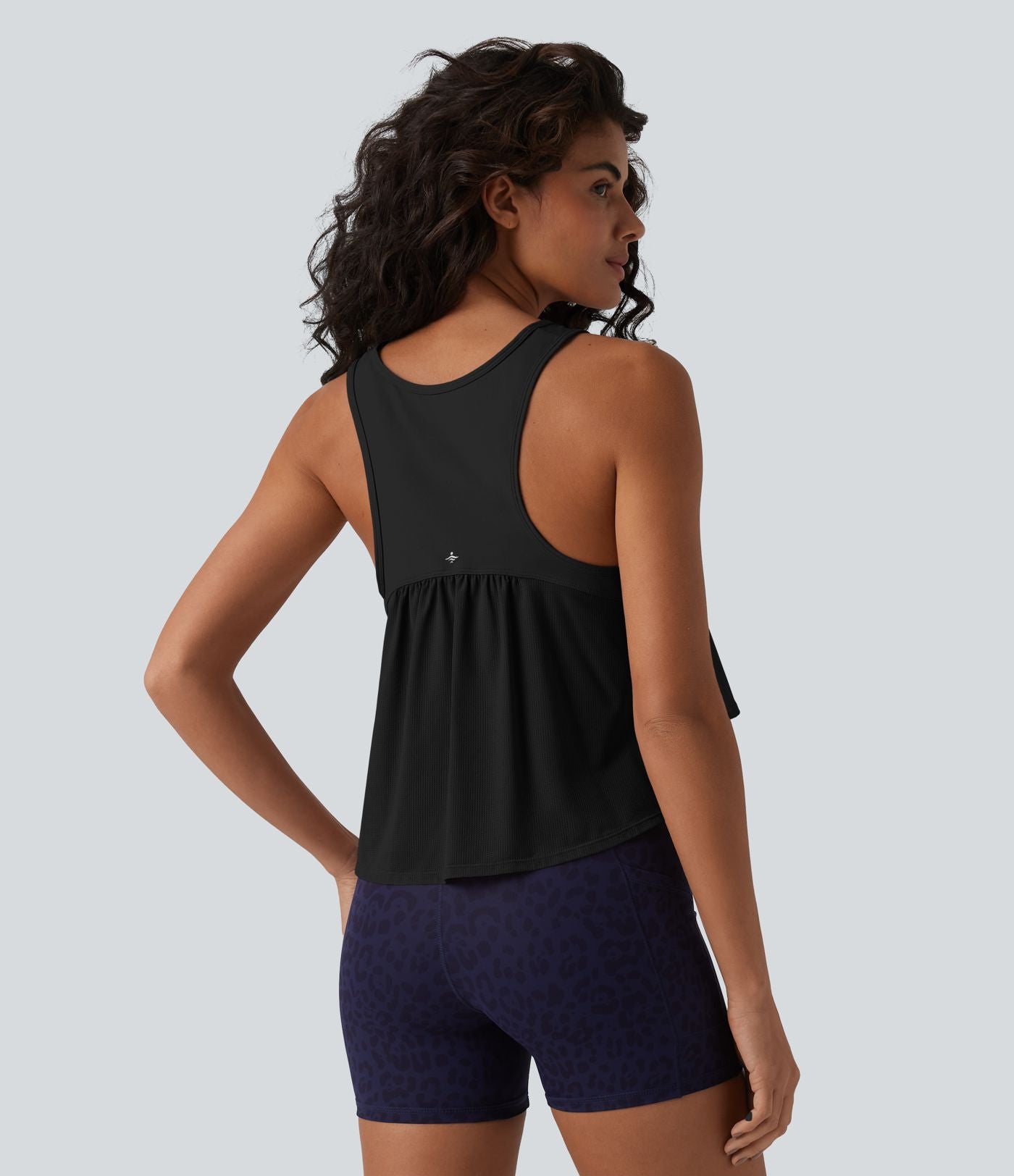 Débardeur running col rond dos nageur mesh respirant effet frais InstantCool séchage rapide, protection solaire UPF50+