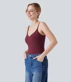 Caraco casual chaud push-up avec bonnets moulés et bretelles ajustables - Bonnet A/B