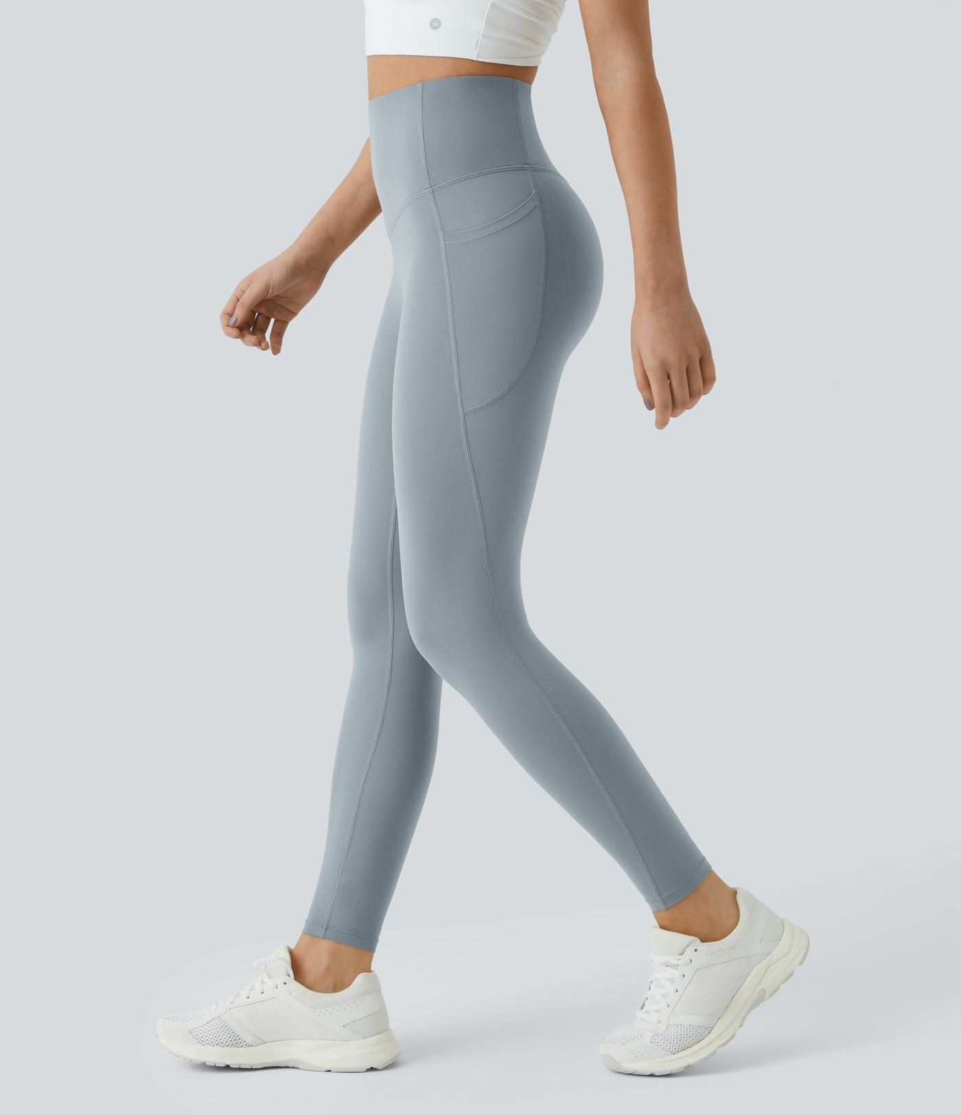 Legging d'entraînement gainant taille haute avec poches Halara UltraSculpt™