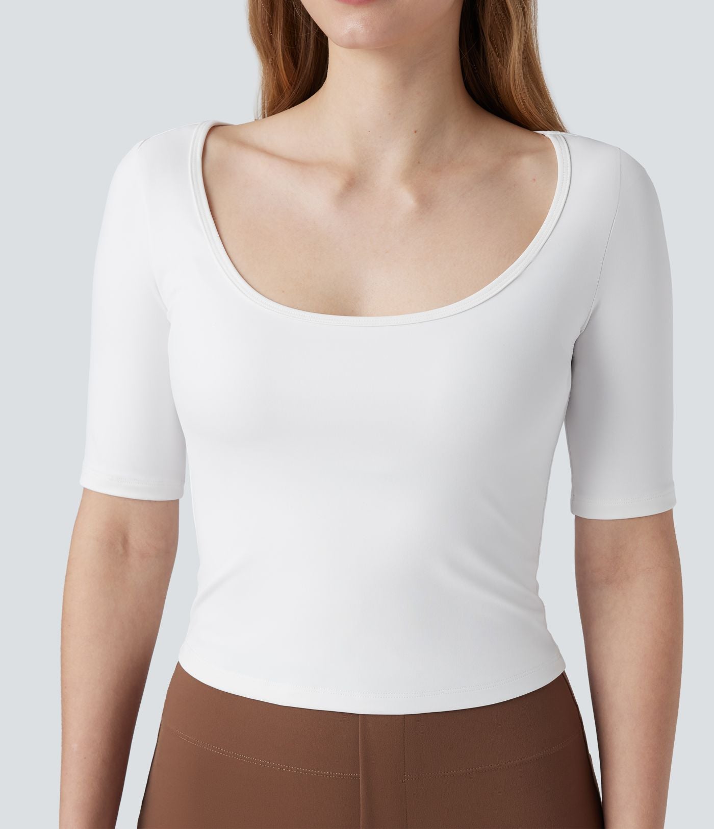 T-shirt de travail SoftlyZero™ Airy encolure arrondie manches courtes effet frais InstantCool