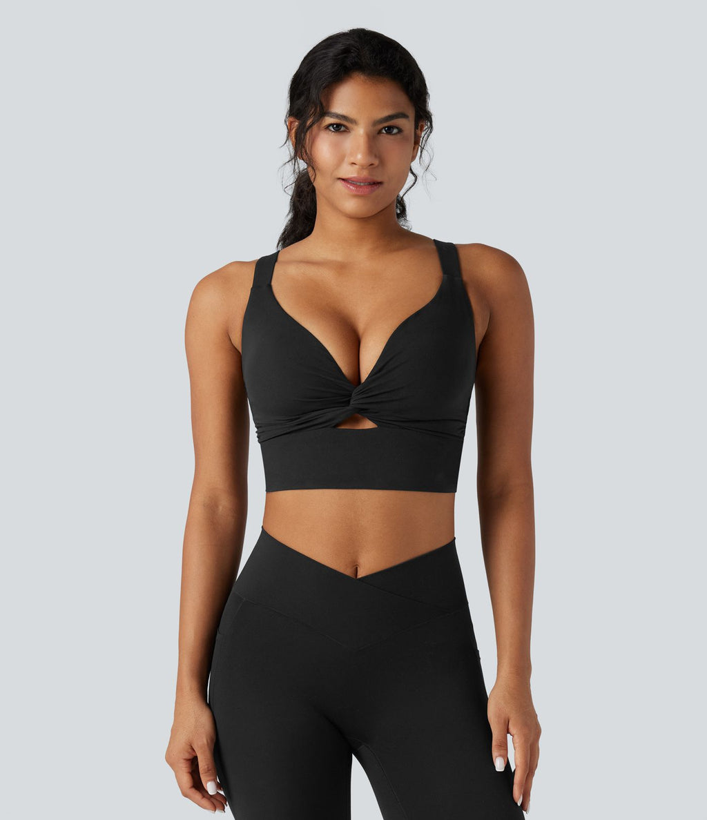 Brassière de sport yoga Halara UltraSculpt™ push-up coques moulées maintien léger