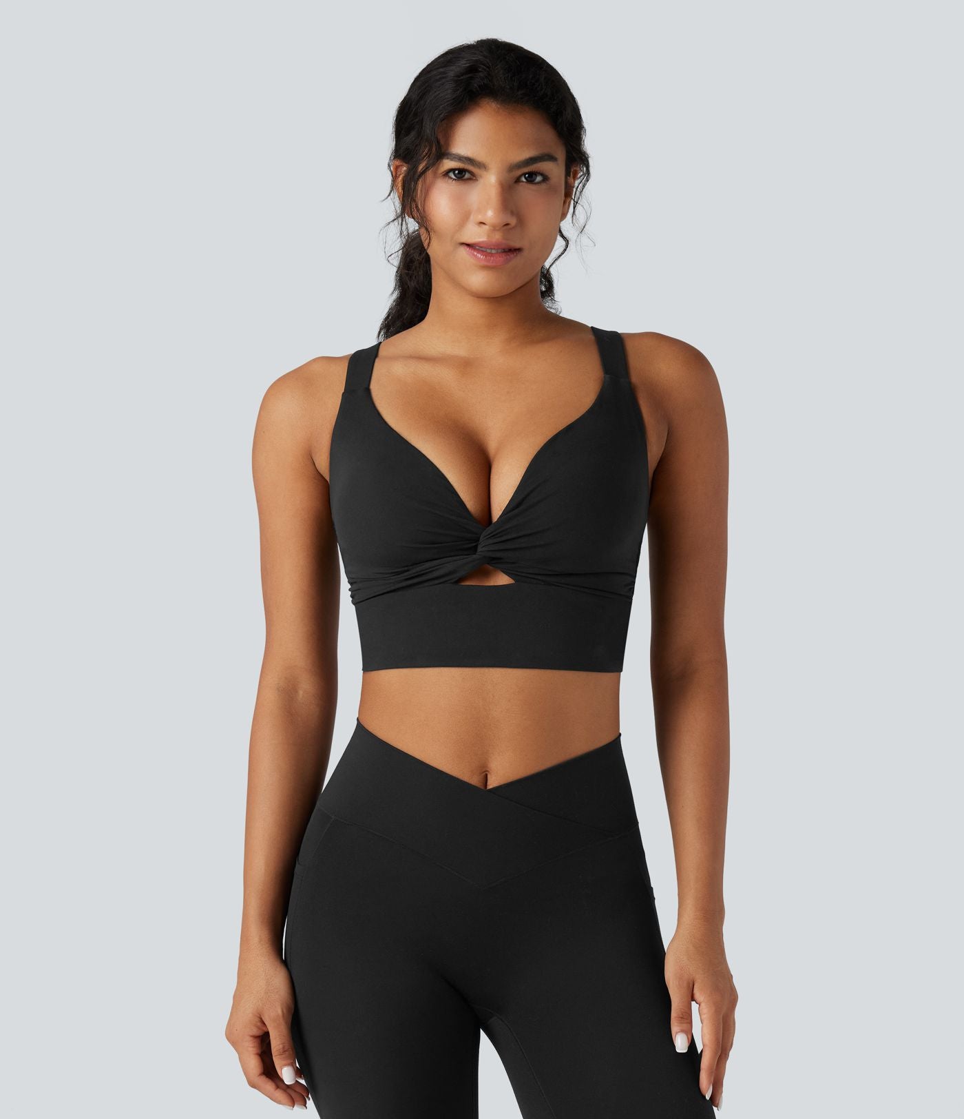 Brassière de sport yoga Halara UltraSculpt™ push-up coques moulées maintien léger