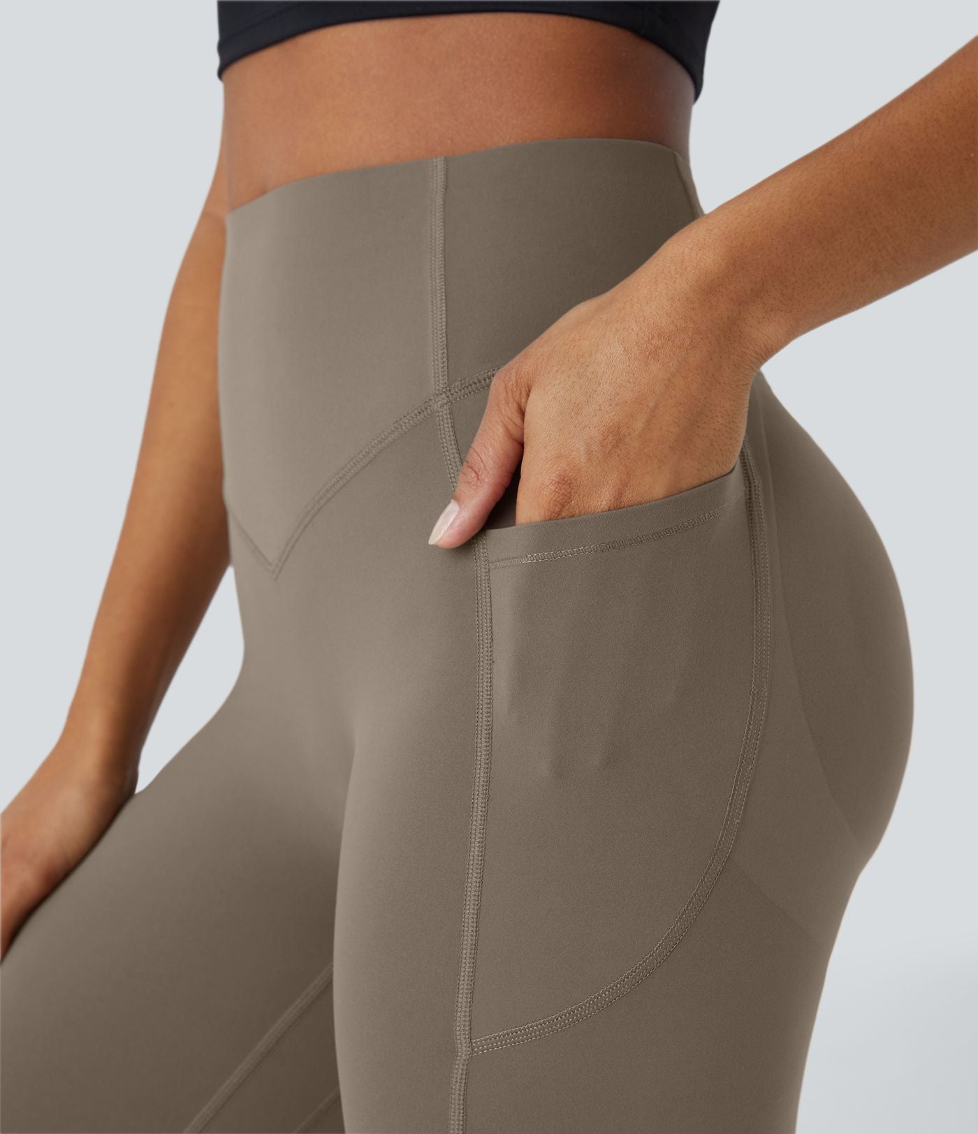 Legging de yoga gainant taille haute avec poches Halara UltraSculpt™