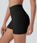 Short type boxer taille haute très extensible et doux pour la détente