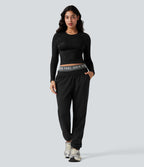 Haut de sport à manches longues sans couture OneForm Seamless Flow