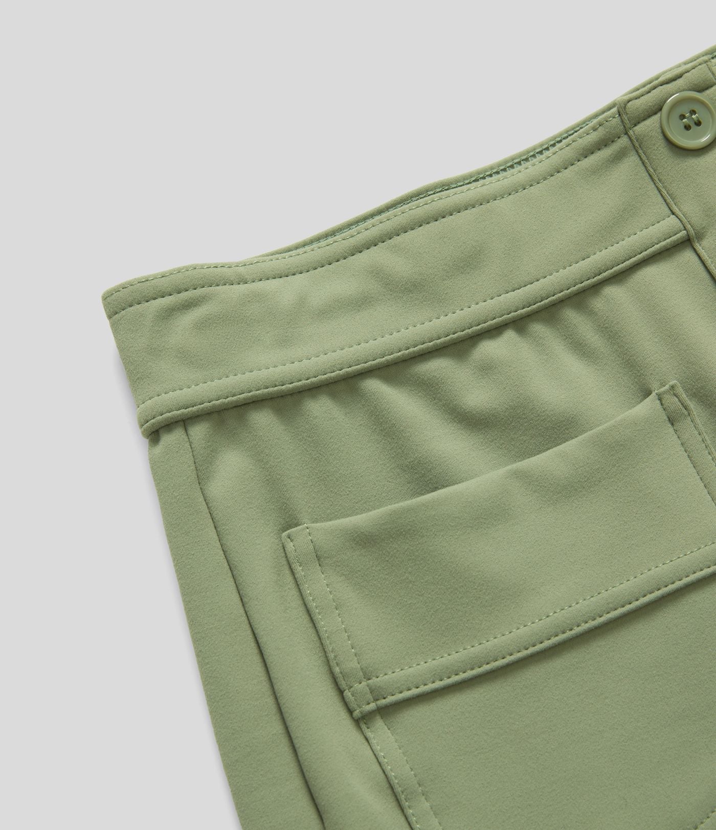 Pantalon taille haute coupe droite DayStretch avec poches
