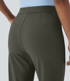 Pantalon de travail fuselé longueur cheville taille haute Halara Flex™ DayStretch avec poches