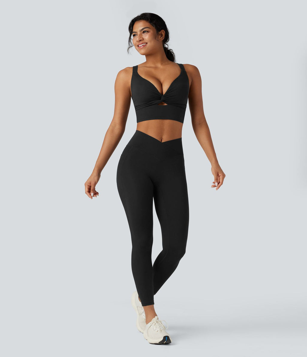 Brassière de sport yoga Halara UltraSculpt™ push-up coques moulées maintien léger