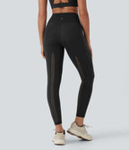 Legging 7/8 de yoga gainant galbant taille haute avec poches Halara UltraSculpt™
