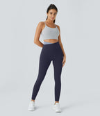 Softlyzero™ Legging Color Block Croisés - UPF50+