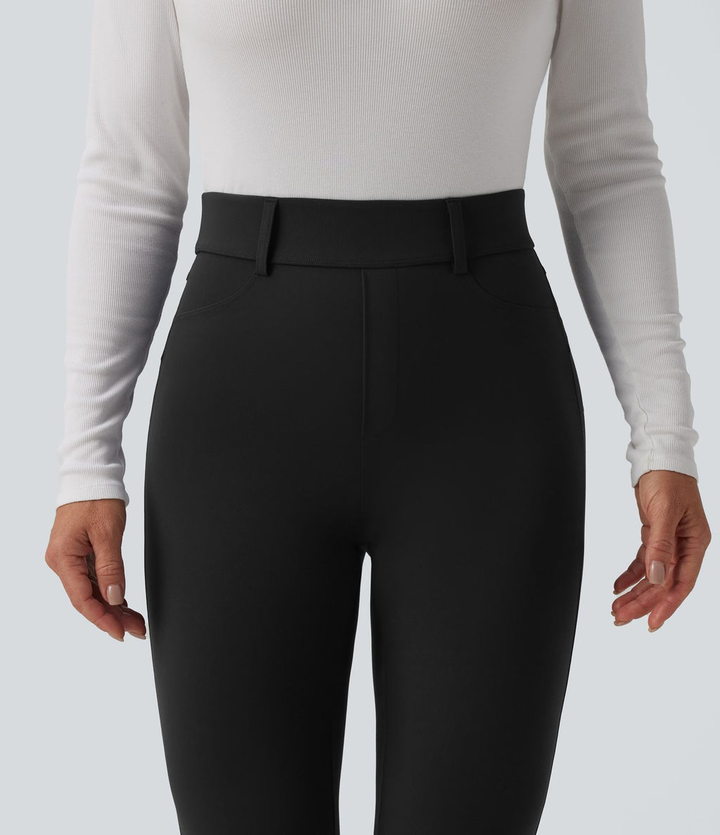 Legging décontracté bootcut Halara UltraSculpt™ taille haute avec poches