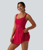 Robe de tennis 2-en-1 SoftlyZero™ Airy mini effet frais InstantCool avec poche, accès facile Easy Peasy, protection solaire UPF50+