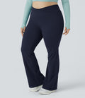 Legging évasé pleine longueur grande taille croisé taille haute DayStretch