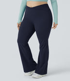 Legging évasé pleine longueur grande taille croisé taille haute DayStretch
