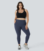 Legging d'entraînement gainant galbant taille haute grande taille avec effet scrunch et poches Halara UltraSculpt™